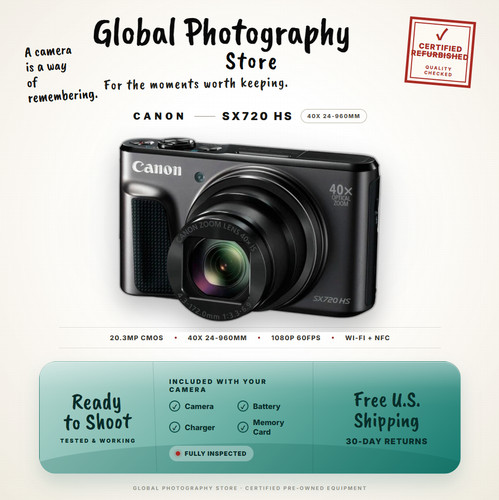 Canon powershot sx720 - powershot, 20,3