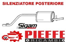 Marmitta  posteriore SIGAM per FIAT Panda 141, LANCIA Y 156