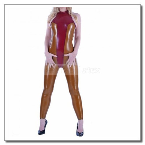 Tuta gatto lattice donna