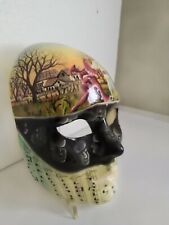 Maschera veneziana dipinta (olio su ceramica) da Brenno Benatti (c. 1989/90) 