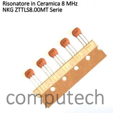 10 pezzi 8 MHz Risuonatore