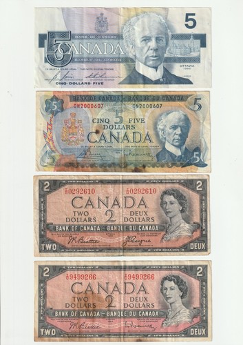Canada lotto vecchi - canada, dollari