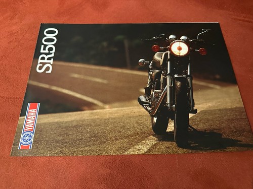 Orig yamaha depliant sr500 - orig.,
