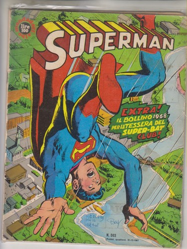 Superman 593 mondadori - superman, n.