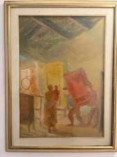 Maestro Guido Guidi 70x50, pittore labronico