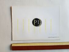 Triumph P.I. 2.500 MK2 1972 depliant originale ITALIANO auto 