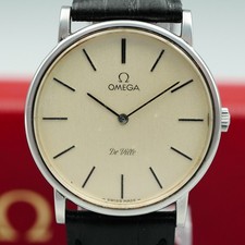 *COME NUOVO* Orologio da uomo OMEGA De Ville vintage lucido a carica manuale ...