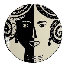 Piatto stile Picasso olmo