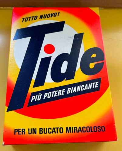 Vecchia scatola confezione