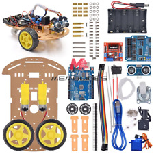 Kit telaio auto robot intelligente tracciamento evitamento modulo ultrasuoni per Arduino A