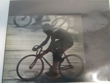 Fotografia corsa bici d'epoca - B/N - Gordon Coster - stampa originale 