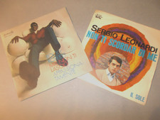 N° 2  45 GIRI ROCKY ROBERTS" MA NON TI LASCIO"+SERGIO LEONARDI" IL SOLE" OTTIMI