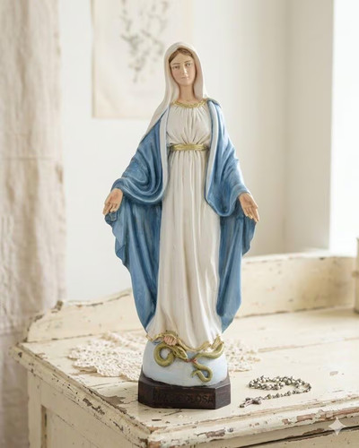 Statua madonna miracolosa - statua,