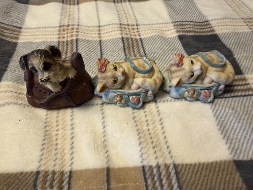 Set statuine vintage gatto - set, e