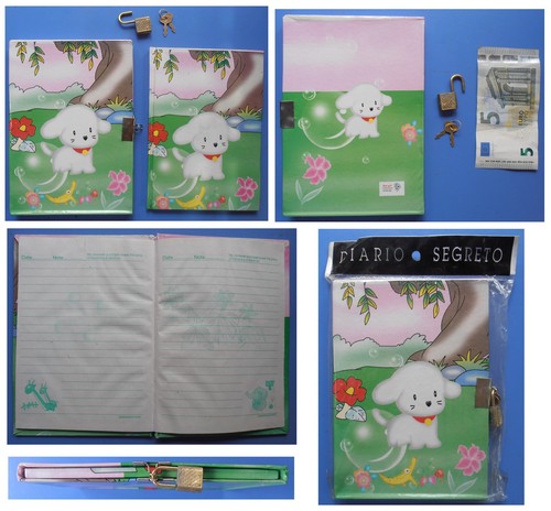 Diario segreto vintage red - diario,