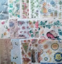 Carta di riso per decoupage Stamperia cm 50x50 soggetti assortiti