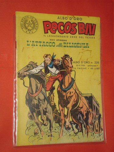 Pecos bill formato albo oro - pecos,