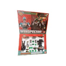 ACTION FIGURE ROBOT GIAPPONE VINTAGE 1990 BANDAI WINSPECTOR WALTER TECTOR Full