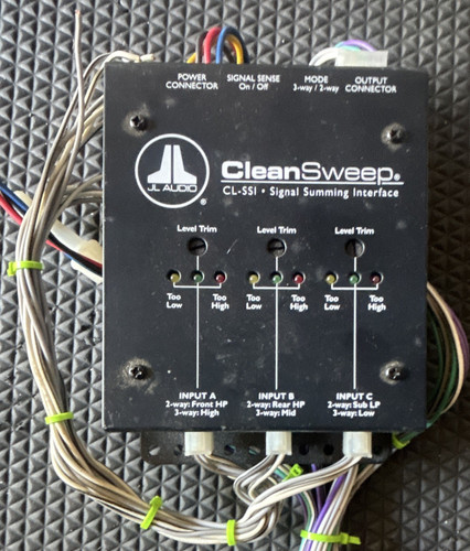 Audio cleansweep ssi - audio, cl-ssi