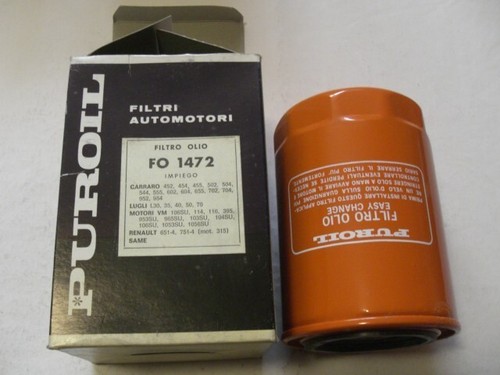Filtro olio motore trattori - filtro,