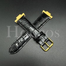 Cinturino orologio pelle nera