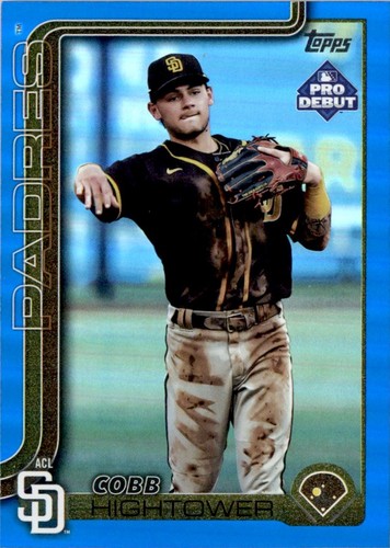 2025 topps pro debut blue - topps, cobb