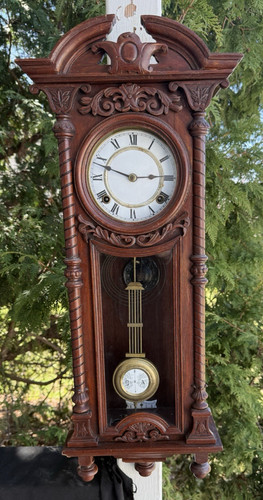 Antico orologio parete - antico,