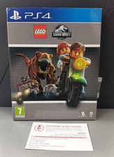 LEGO JURASSIC WORLD PS4 USATO TT GAMES WB WARNE BROS CON CARTONCINO