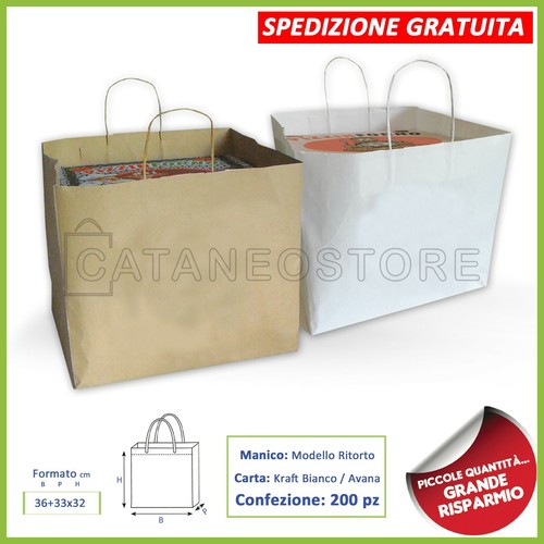 Borse shopper carta manico - borse, di