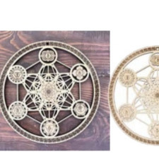 CUBO METATRON CON I 7 SIMBOLI