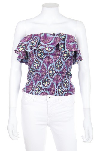 Zara trf bustier top - trf, volants