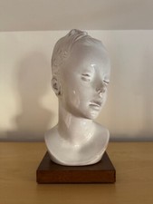 SCULTURA FUTURISTA DOMENICO MATTEUCCI FAENZA testa fanciulla