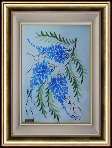 Grando dipinto acquerello - grando, su