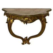 Consolle da parete in legno