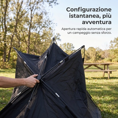 Tenda campeggio veloce - campeggio,