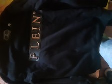 Felpa Di Qualita Maglietta Felpa Plein Maniche Lunghe 