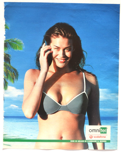 Megan gale vodafone - vodafone, omnitel