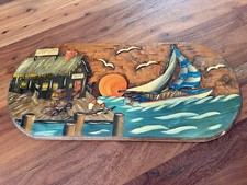Targa vintage in legno