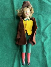 rarissima bambolina d'epoca GIANDUIA  LENCI Torino in panno