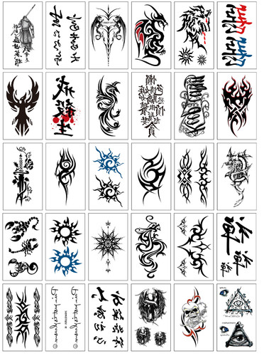 Adesivi tatuaggi temporanei