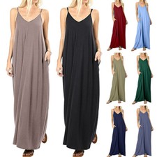 Abito estivo maxi canotta - a,
