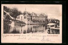 Bamberga, edificio della Concordia, cartolina 