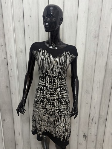 Abito donna liu nero beige - jo,