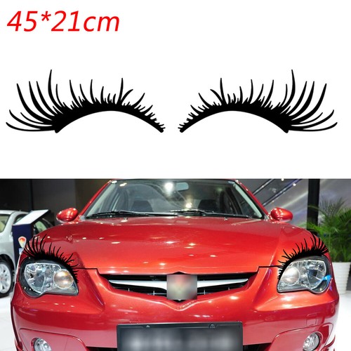 Adesivi auto black eyelash - black,