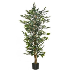 HOMCOM Pianta Finta di Ficus