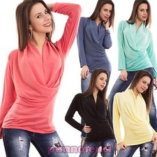 Maglia donna maglietta scollo