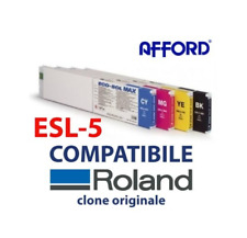 ROLAND CARTUCCIA COMPATIBILE ESL5 440ML AFFORD S-703 QUADRICROMIA COMPLETA