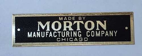 Morton manufacturing - manufacturing, **