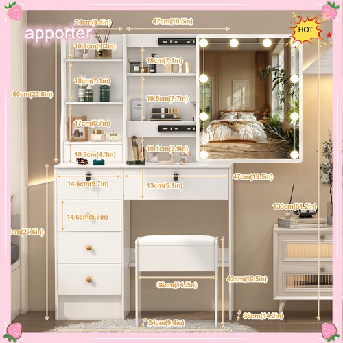Led lights mirror - lights,