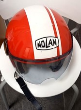 Casco Nolan N20 Caribe Plus Rosso Lucido Taglia XL con visiera come nuovo